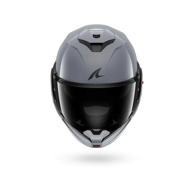 SHARK modular helmet motorcycle OXO DARK SHADOW gun silver
