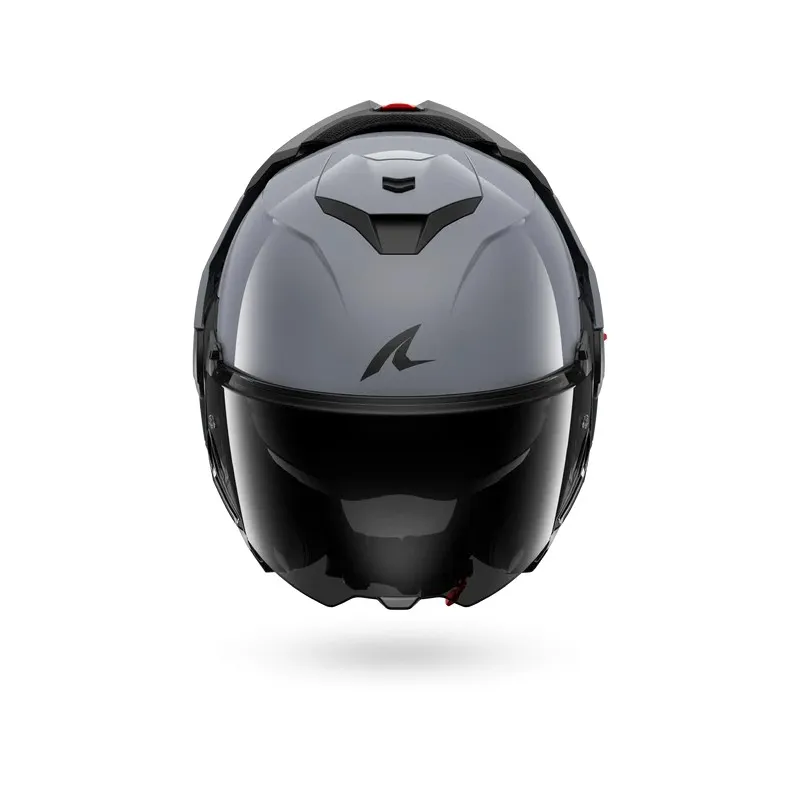 SHARK modular helmet motorcycle OXO DARK SHADOW gun silver