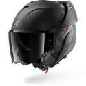 SHARK modular helmet motorcycle OXO DARK SHADOW matt blazk