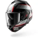 SHARK modular helmet motorcycle OXO SIKTER black / chrom / silver