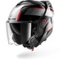 SHARK casque moto modulaire OXO SIKTER noir / chrome / argent