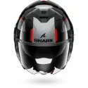 SHARK modular helmet motorcycle OXO SIKTER black / chrom / silver