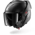 SHARK casque moto modulaire OXO DARK SHADOW titane mat