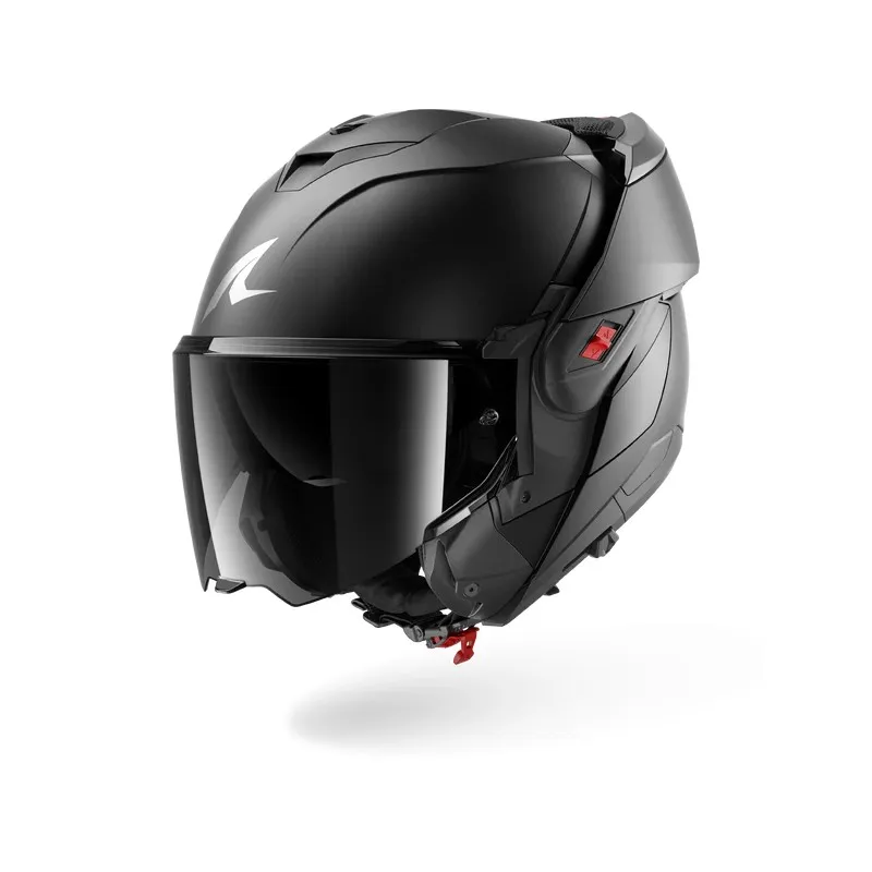 SHARK modular helmet motorcycle OXO DARK SHADOW matte titanium