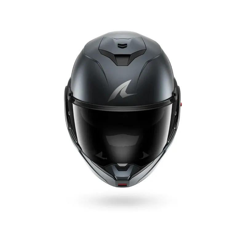 SHARK casque moto modulaire OXO DARK SHADOW acier mat