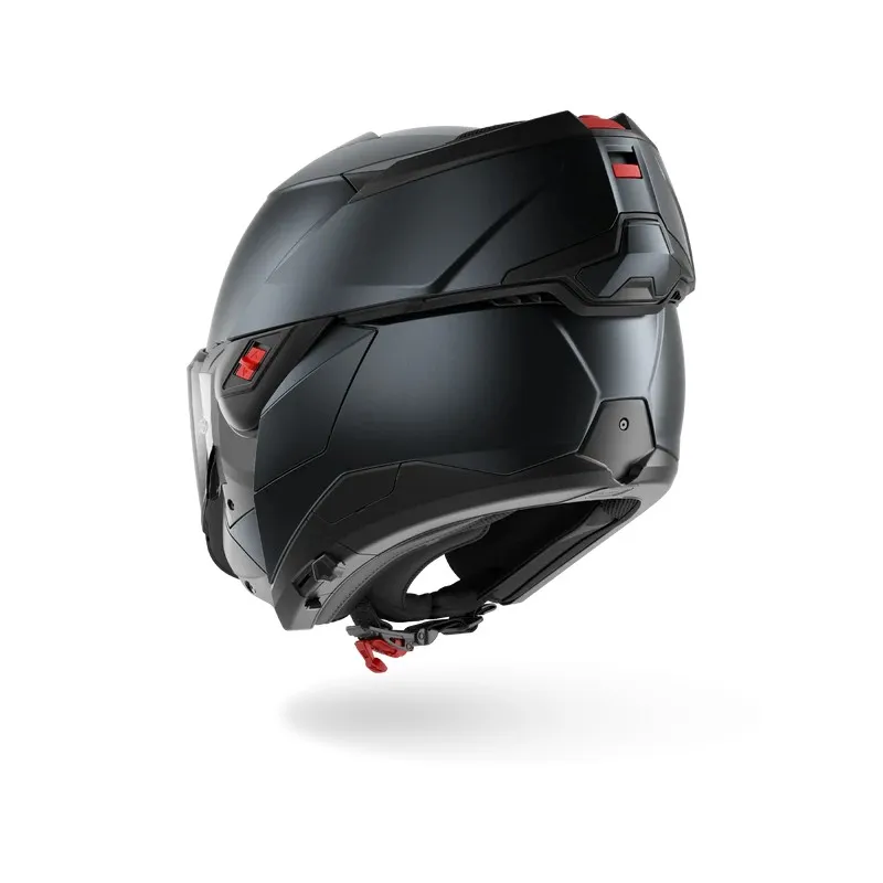 SHARK modular helmet motorcycle OXO DARK SHADOW matte steal