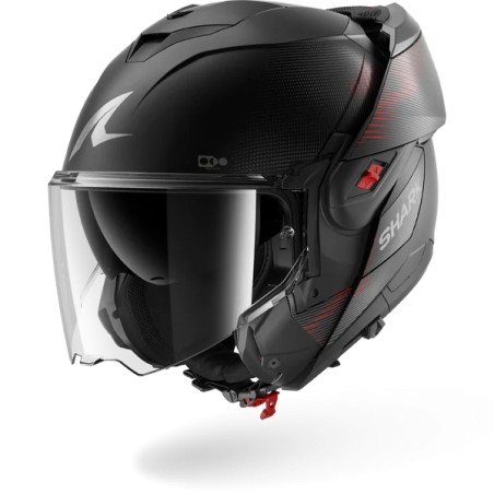 SHARK modular helmet motorcycle OXO SP LYNE black matte / anthracite