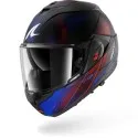SHARK modular helmet motorcycle OXO SPEED-TECH black / blue / red