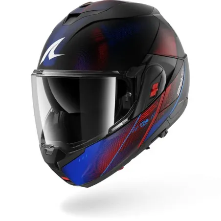 SHARK modular helmet motorcycle OXO SPEED-TECH black / blue / red