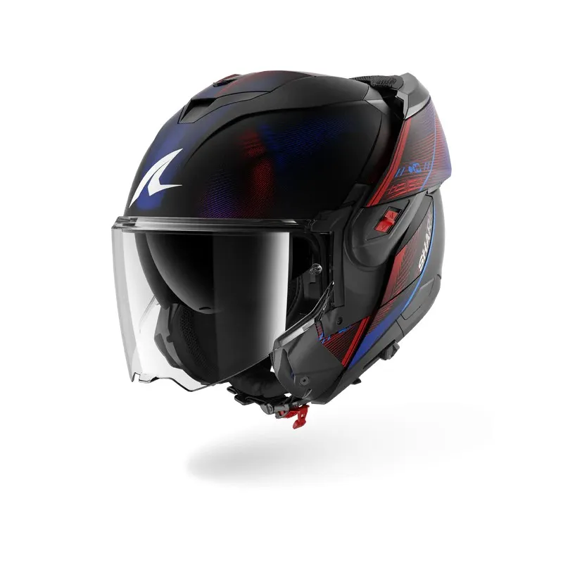 SHARK modular helmet motorcycle OXO SPEED-TECH black / blue / red