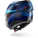 SHARK modular helmet motorcycle OXO MEKARIUM blue / chrom / orange
