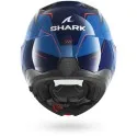 SHARK modular helmet motorcycle OXO MEKARIUM blue / chrom / orange