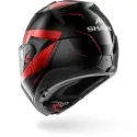 SHARK modular helmet motorcycle OXO MEKARIUM black / chrom / red