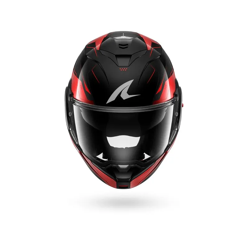 SHARK modular helmet motorcycle OXO MEKARIUM black / chrom / red