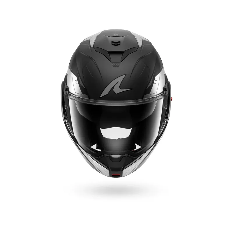 SHARK modular helmet motorcycle OXO MEKARIUM black / chrom / red
