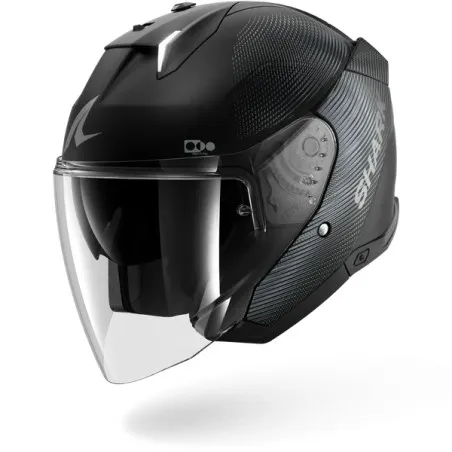 SHARK casque moto jet SKWAL i3 SP LYNE noir mat / anthracite