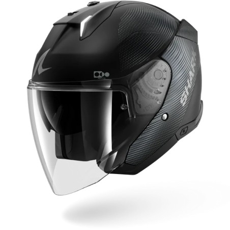 SHARK jet motorcycle helmet SKWAL i3 SP LYNE matte black / anthracite