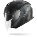 SHARK jet motorcycle helmet SKWAL i3 SP LYNE matte black / anthracite