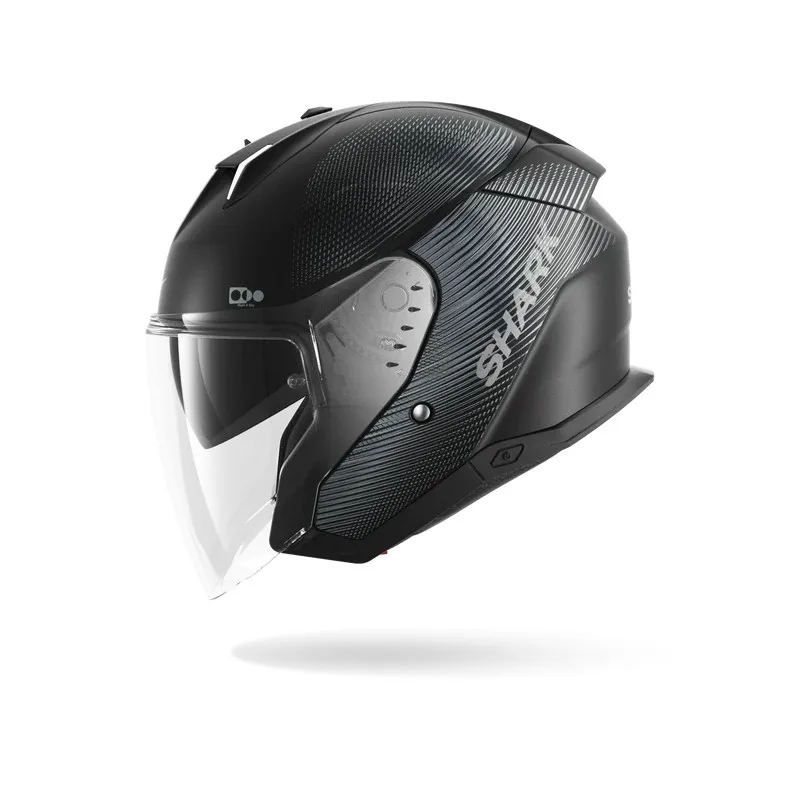 SHARK jet motorcycle helmet SKWAL i3 SP LYNE matte black / anthracite
