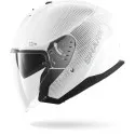 SHARK casque moto jet SKWAL i3 SP LYNE blanc / argent