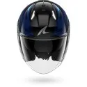 SHARK jet motorcycle helmet SKWAL i3 MEKARIUM black / chrom / orange