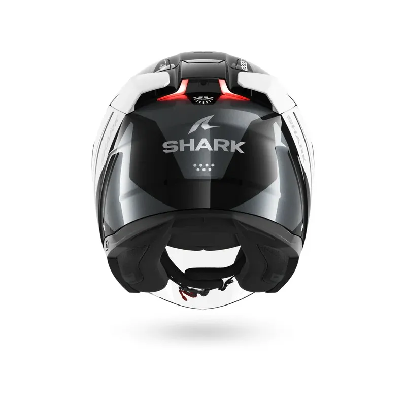 SHARK jet motorcycle helmet SKWAL i3 MEKARIUM black / chrom / white