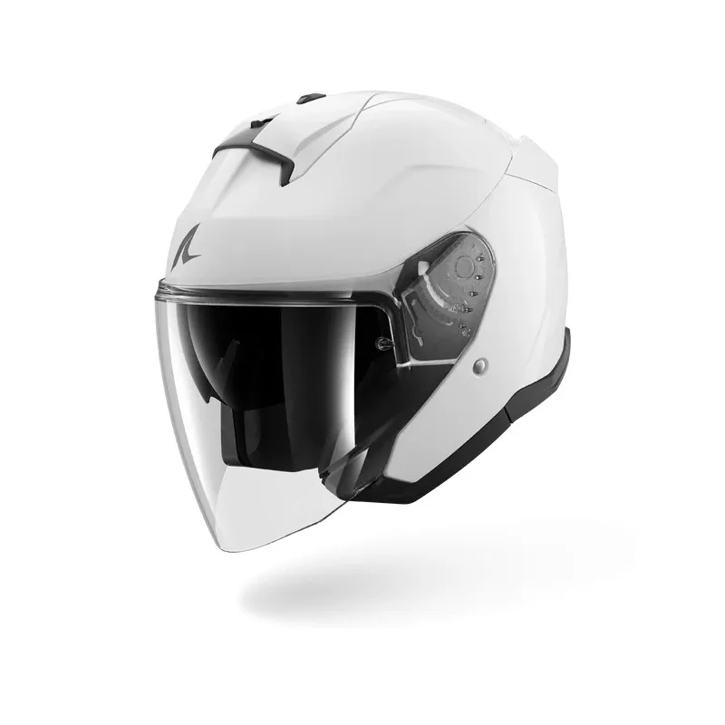 SHARK jet motorcycle helmet SKWAL JET BLANK pearly white