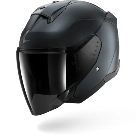SHARK jet motorcycle helmet SKWAL JET DARK SHADOW matte blue / matte steel