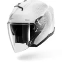 SHARK casque moto jet SKWAL SP LYNE blanc / argent