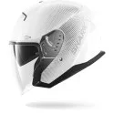 SHARK casque moto jet SKWAL SP LYNE blanc / argent
