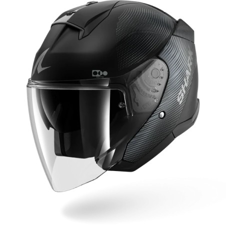 SHARK jet motorcycle helmet SKWAL JET SP LYNE matte black / anthracite