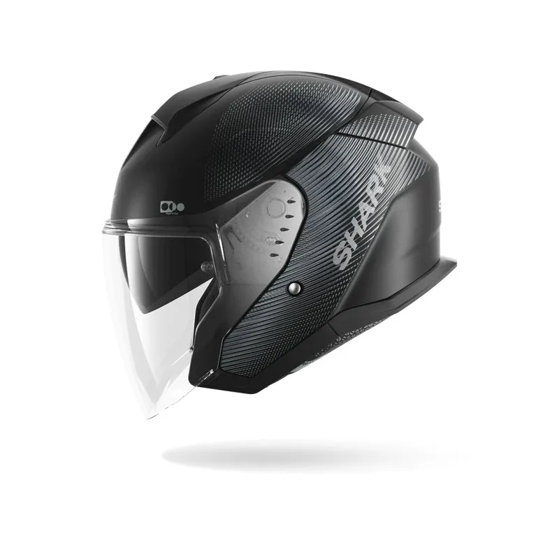 SHARK casque moto jet SKWAL SP LYNE noir mat / anthracite