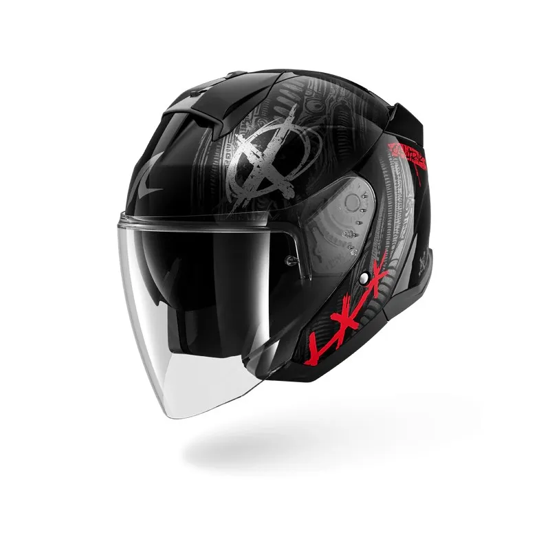 SHARK casque moto jet SKWAL SP LYNE noir mat / anthracite