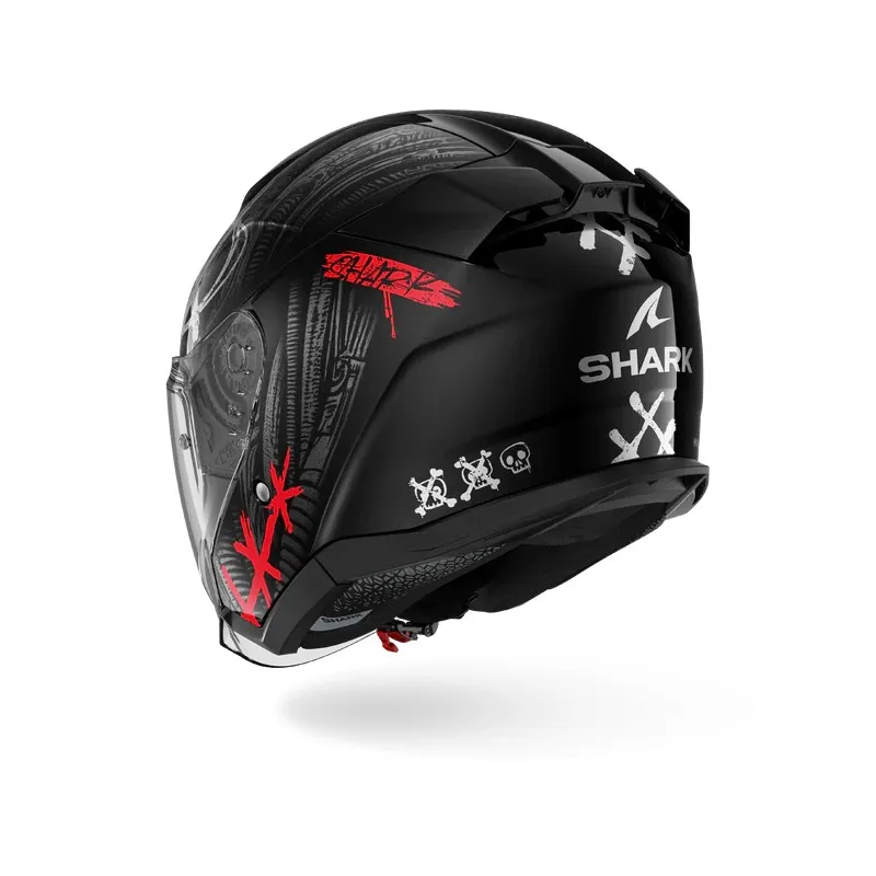SHARK casque moto jet SKWAL SP LYNE noir mat / anthracite