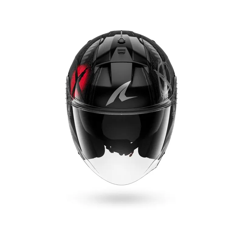 SHARK jet motorcycle helmet SKWAL JET SP LYNE matte black / anthracite