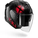 SHARK jet motorcycle helmet SKWAL JET SP LYNE matte black / anthracite