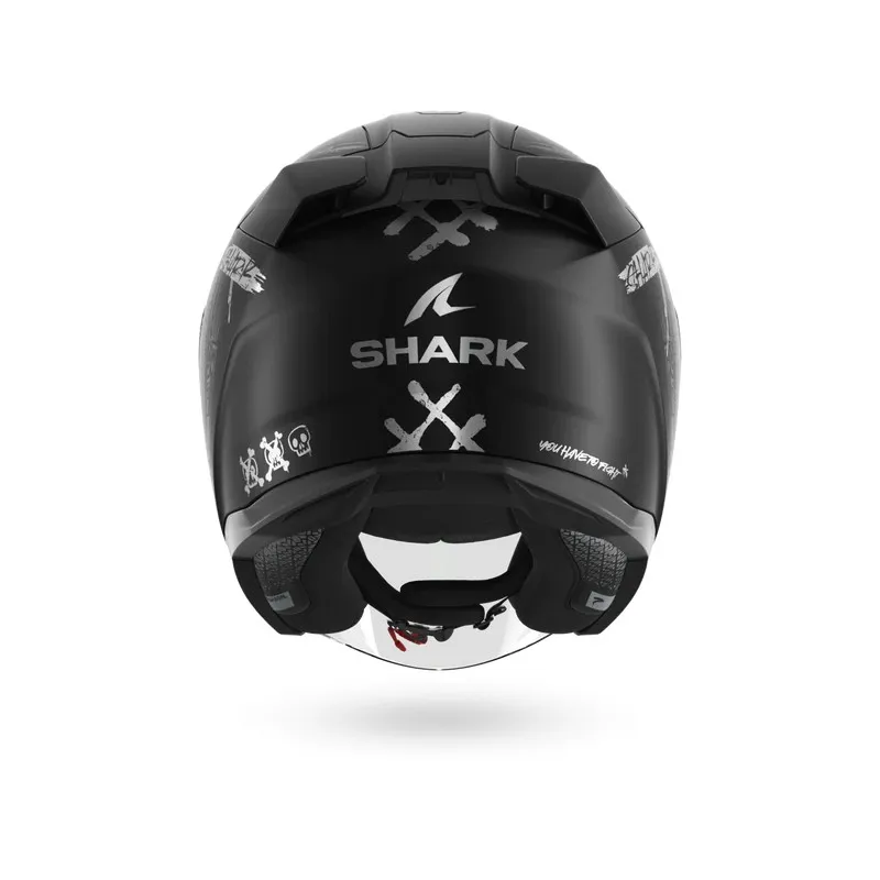 SHARK casque moto jet SKWAL JET SHIEVER noir mat / anthracite / argent
