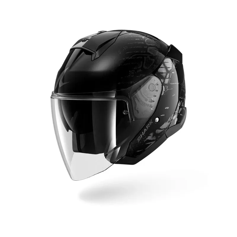 SHARK jet motorcycle helmet SKWAL JET REPTAIA black / anthracite