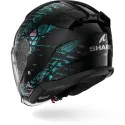 SHARK jet motorcycle helmet SKWAL JET REPTAIA black / purple glitter