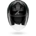 SHARK casque moto jet SKWAL JET REPTAIA noir / voilet pailleté