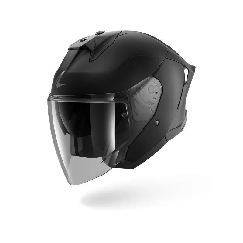 SHARK casque moto jet SKWAL JET CUP BLANK noir mat