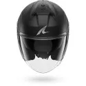 SHARK jet motorcycle helmet SKWAL JET CUP BLANK matt black