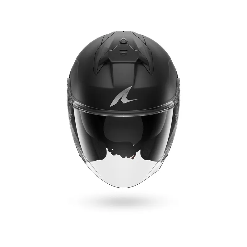 SHARK casque moto jet SKWAL JET CUP BLANK noir mat