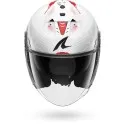 SHARK jet motorcycle helmet SKWAL JET CUP SPEED-TECH white / red / black
