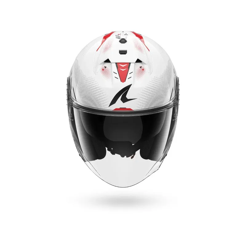 SHARK casque moto jet SKWAL JET CUP SPEED-TECH blanc / rouge / noir