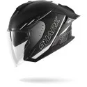 SHARK casque moto jet SKWAL JET CUP SPEED-TECH noir mat / blanc / anthracite