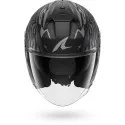 SHARK casque moto jet SKWAL JET CUP SPEED-FANCY noir mat / anthracite / argent