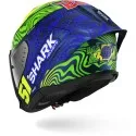 SHARK casque moto jet SKWAL JET CUP REPLICA GRANADO bleu mat / vert / jaune