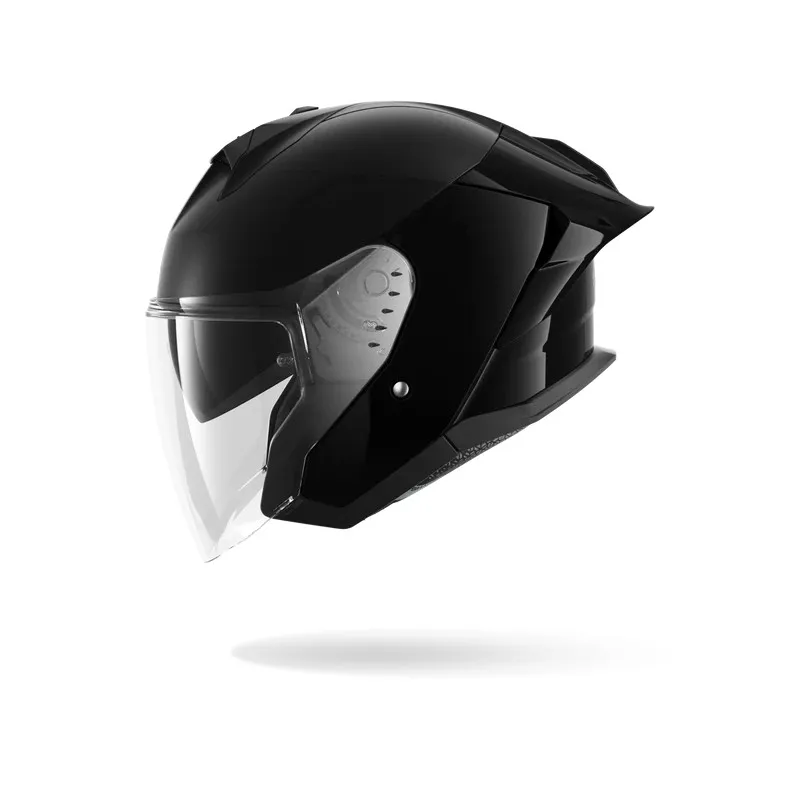 SHARK casque moto jet SKWAL JET CUP BLANK noir