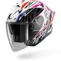 SHARK jet motorcycle helmet SKWAL JET CUP SPEED-FANCY black / white / orange